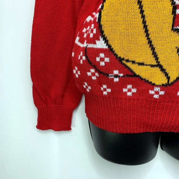 Disney Girls Christmas Sweater Mickey Mouse - Picture 3 of 7